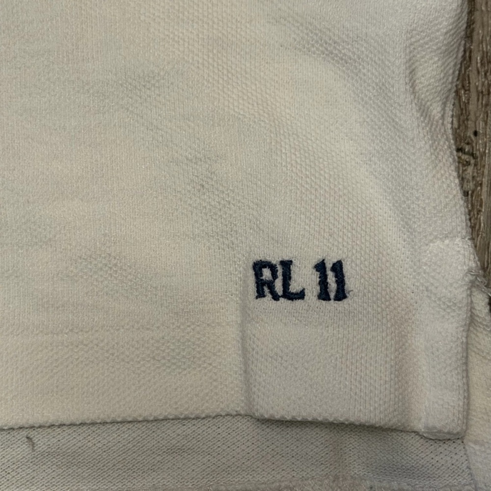 Infant Polo Ralph Lauren White Polo Size 12 months - Picture 4 of 4